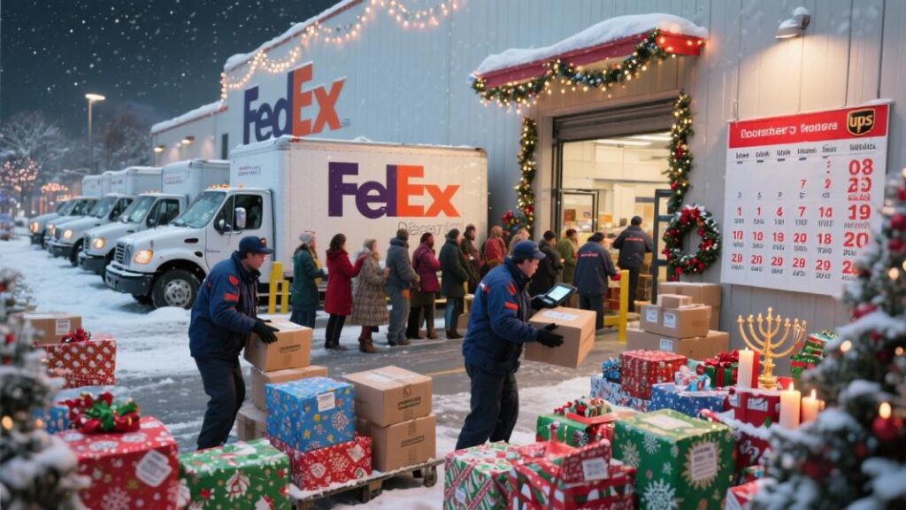 Holiday Shipping Deadlines 2025: USPS, FedEx & UPS Last Dates to Ship ...